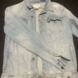 Distressed Denim Jacket